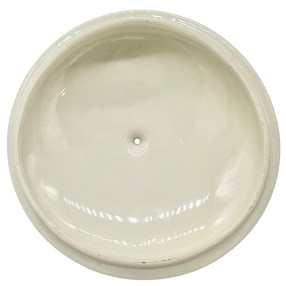 Churchill Serving Bowl with Lid 8 inch Diameter White Blue Floral Design England - Picture 11 of 12